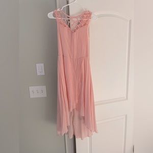 Very flattering pink dress